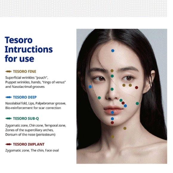 Tesoro Deep Dermal Filler for lips. Hyaluronic Acid. - Picture 6 of 7